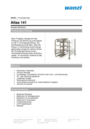 Preview Karta danych produktu: Kołowrót Atlas 141, niski