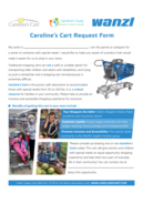 Preview Caroline's Cart Request form